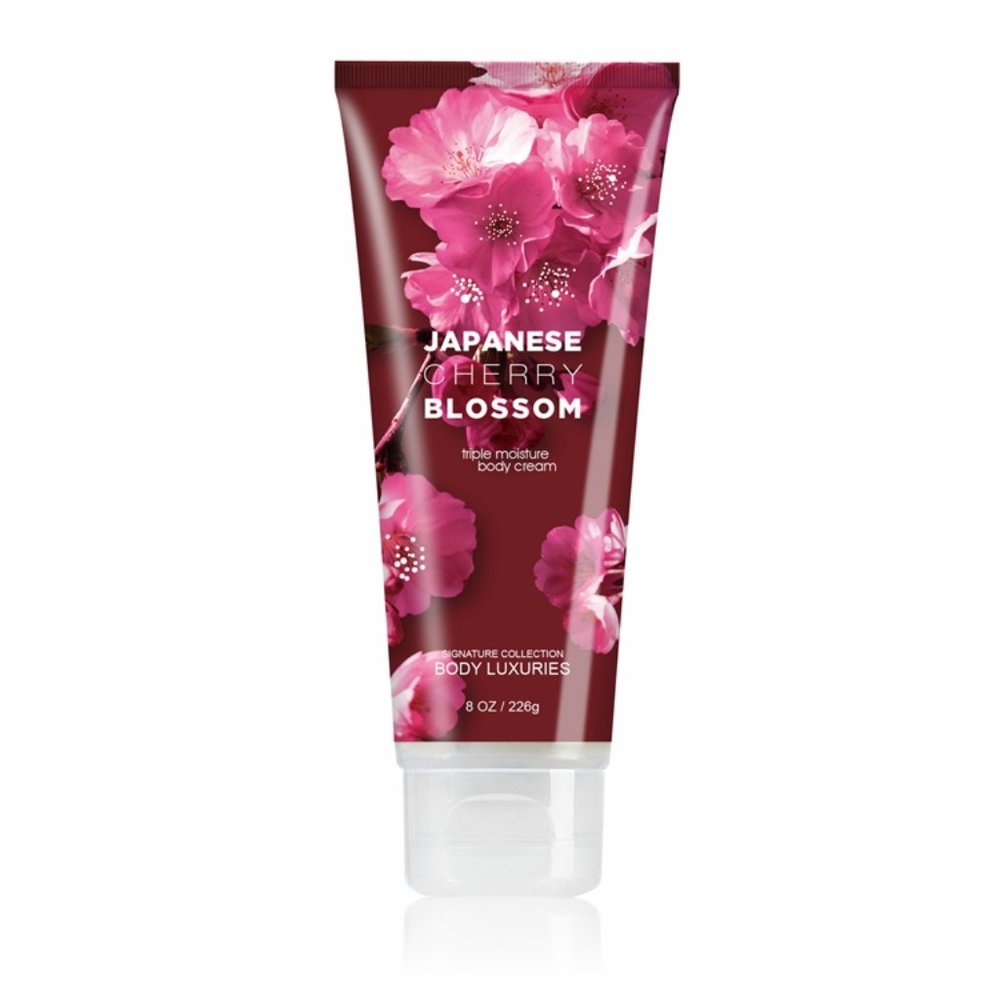 Japanese Cherry Blossom Body Cream, 8 oz.